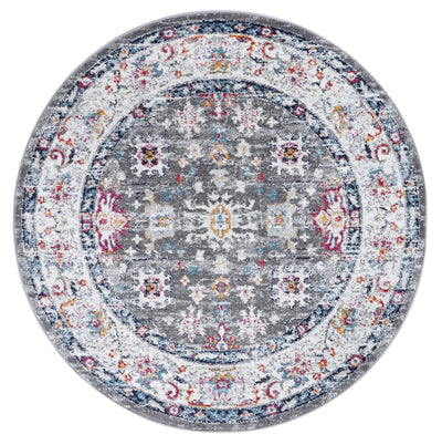 Ligures Grey Multi Traditional Rug 160X230cm