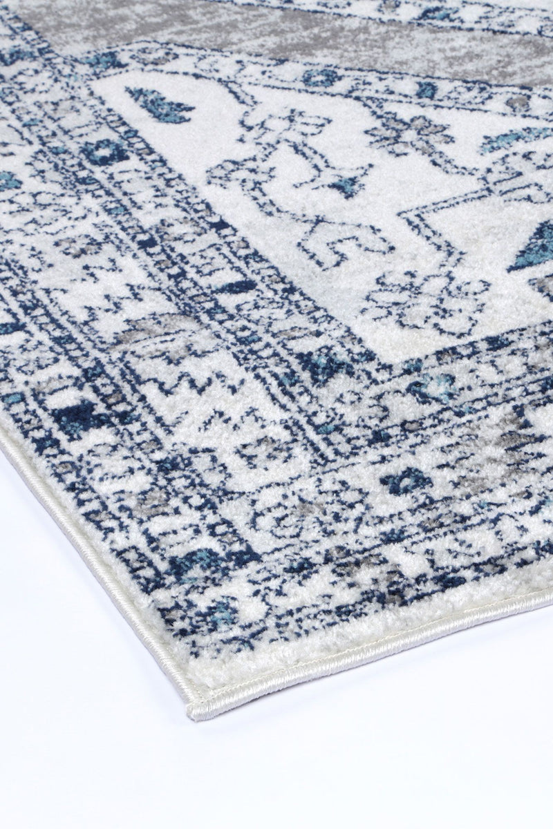 Ligures Navy Cream Ancient Rug 160X230cm