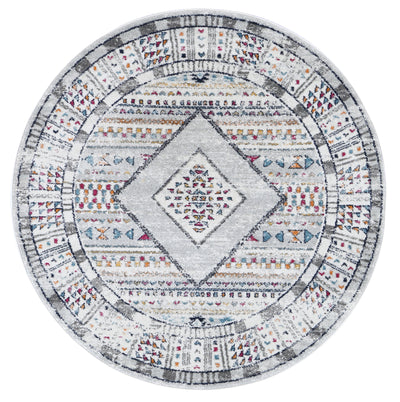 Ligures Multi Tribal Rug 160X160cm Round