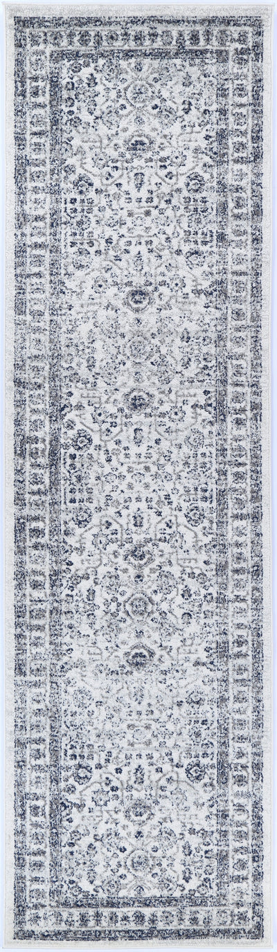 Ligures Navy Cream Traditional Rug 240X330cm