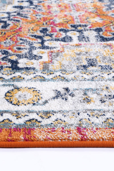 Ligures Rust Multi Traditional Rug 240X330cm