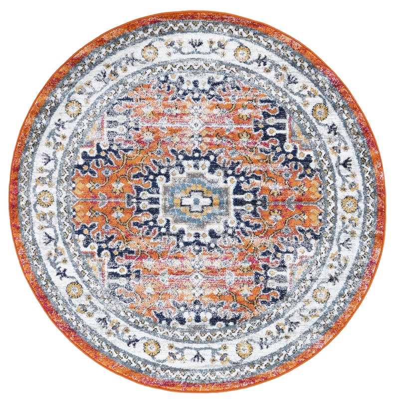 Ligures Rust Multi Traditional Rug 240X330cm