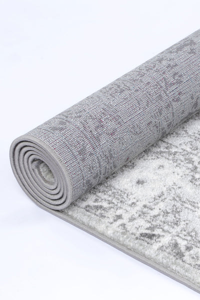 Ligures Grey White Ancient Rug 280X380cm