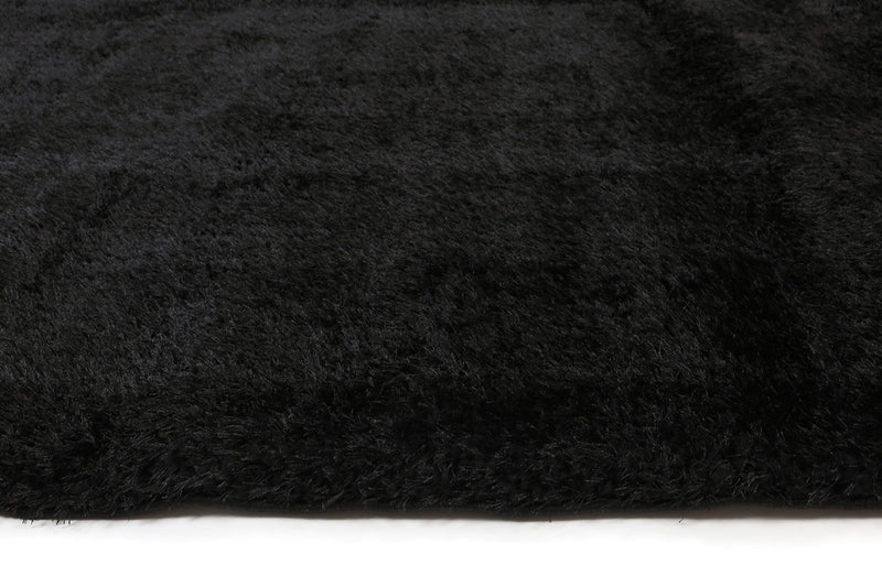 Puffy Soft Shaggy Black 160x230 cm