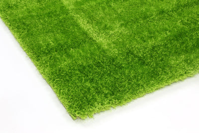 Puffy Soft Shaggy Grass Green 160x230 cm