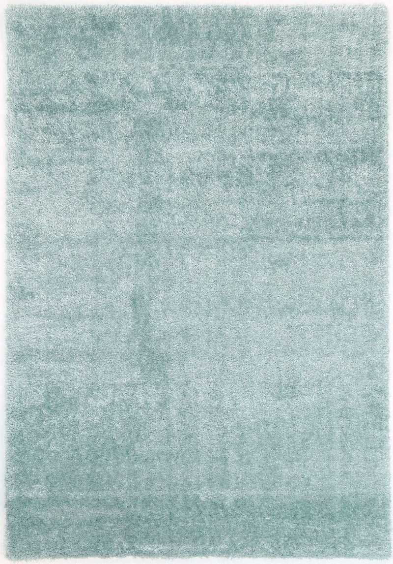 Puffy Soft Shaggy Teal Blue 160x230 cm