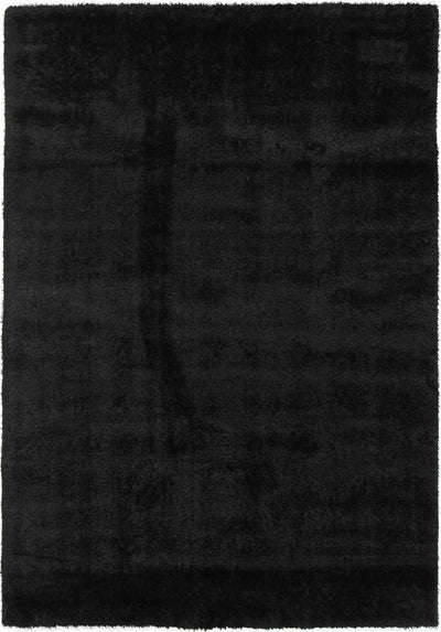 Puffy Soft Shaggy Black 200x290 cm