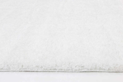 Puffy Soft Shaggy White 200x290 cm