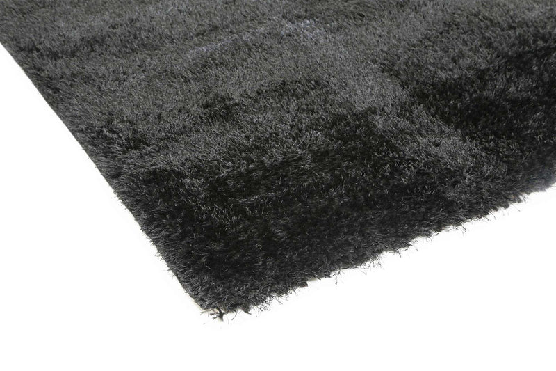 Puffy Soft Shaggy Black 80x150 cm