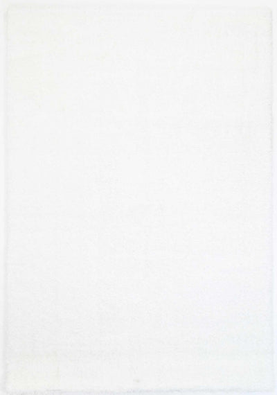 Puffy Soft Shaggy White 80x150 cm