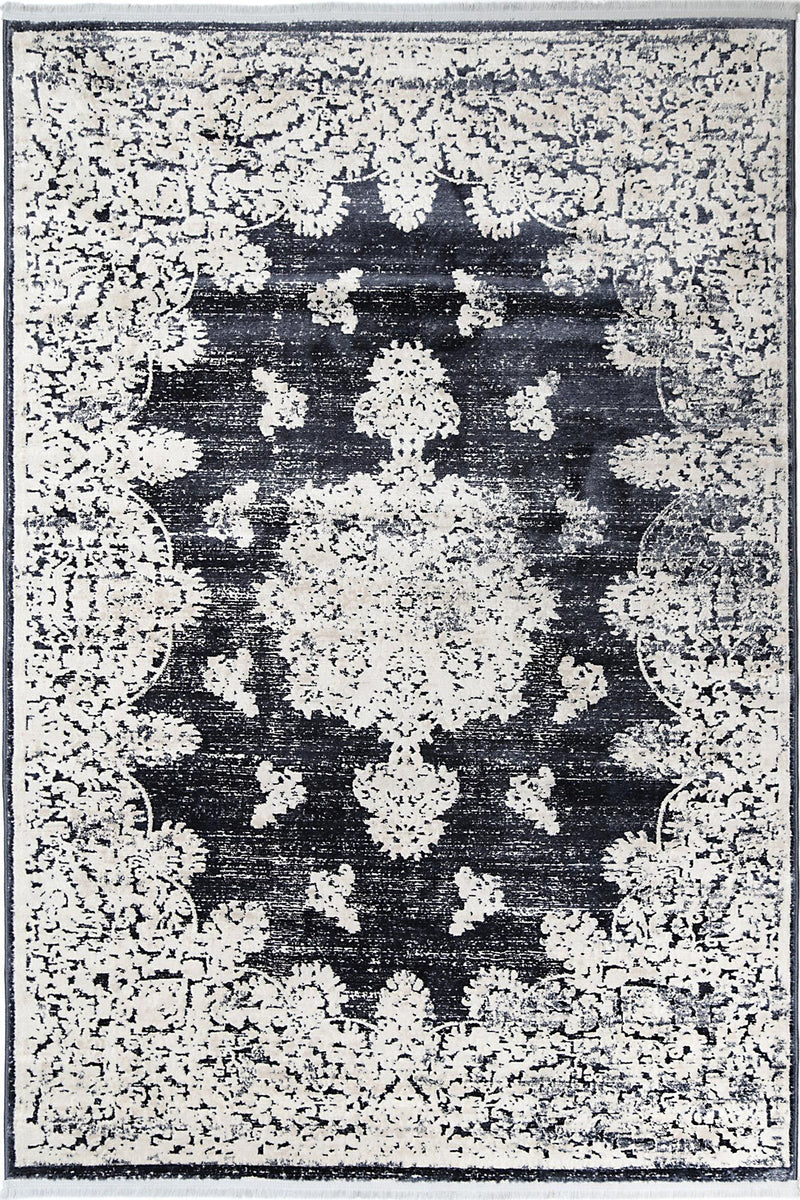 Rapsody Medallion Navy Rug 160x230 cm