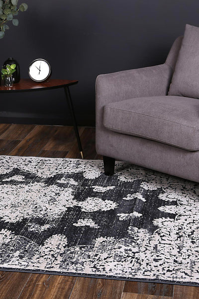 Rapsody Medallion Navy Rug 160x230 cm