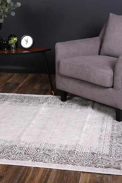 Rapsody Classic Border Cream Rug 200x290 cm