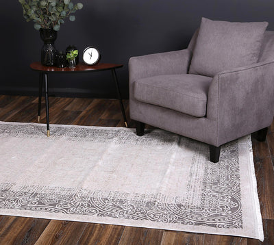 Rapsody Classic Border Cream Rug 200x290 cm