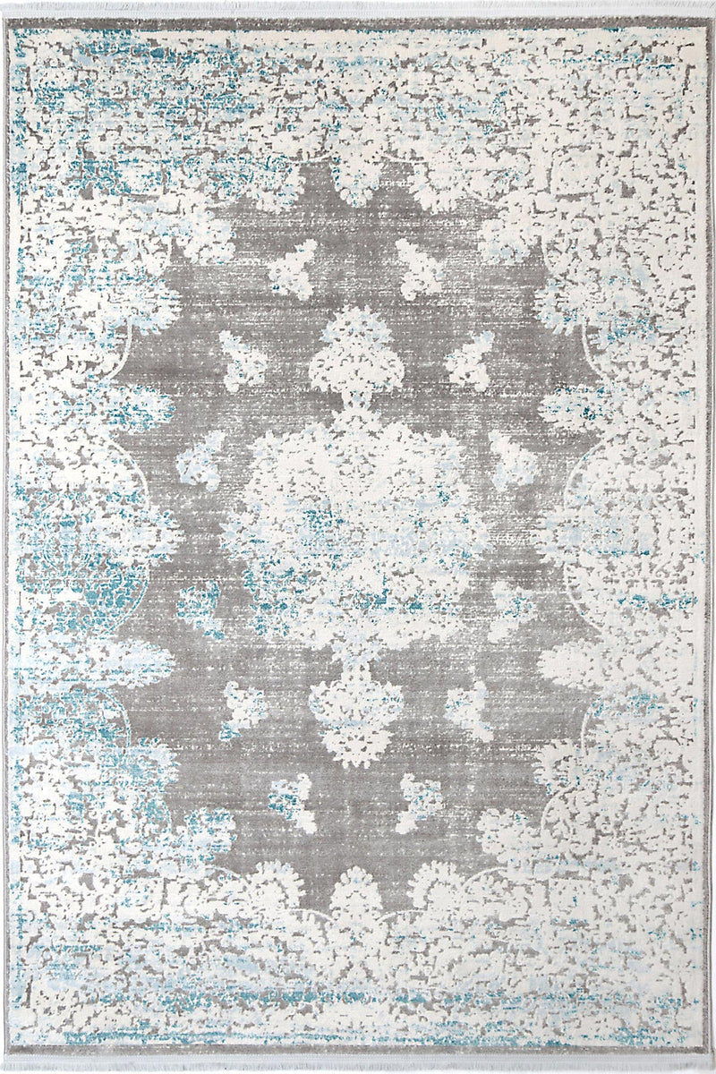 Rapsody Medallion Blue Rug 200x290 cm