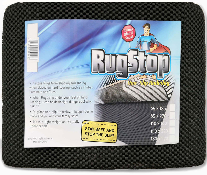 Antii-Slip RUG STOP pad for hard surfaces, Wooden & Tiled 110 x 160cm