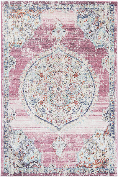 Hollow Medalion Transitional Blush Rug 160x230 cm