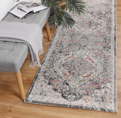 Alexander Transitional Grey Rug 160x160cm