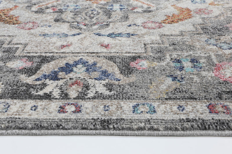 Alexander Transitional Grey Rug 160x160cm