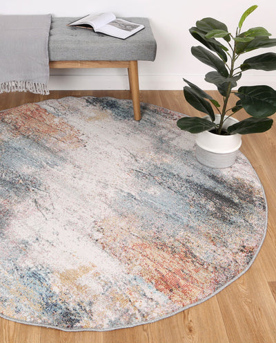 Aveza Abstract Soft Multi Rug 160x160cm