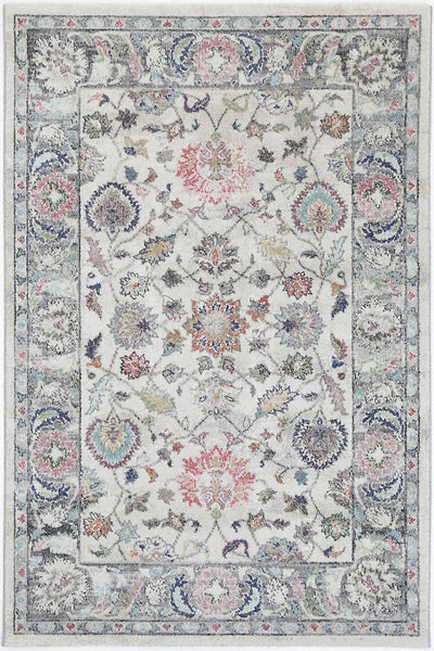 Crystal Transitional Cream Rug 160x160cm