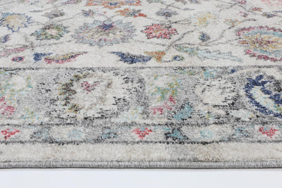 Crystal Transitional Cream Rug 160x160cm