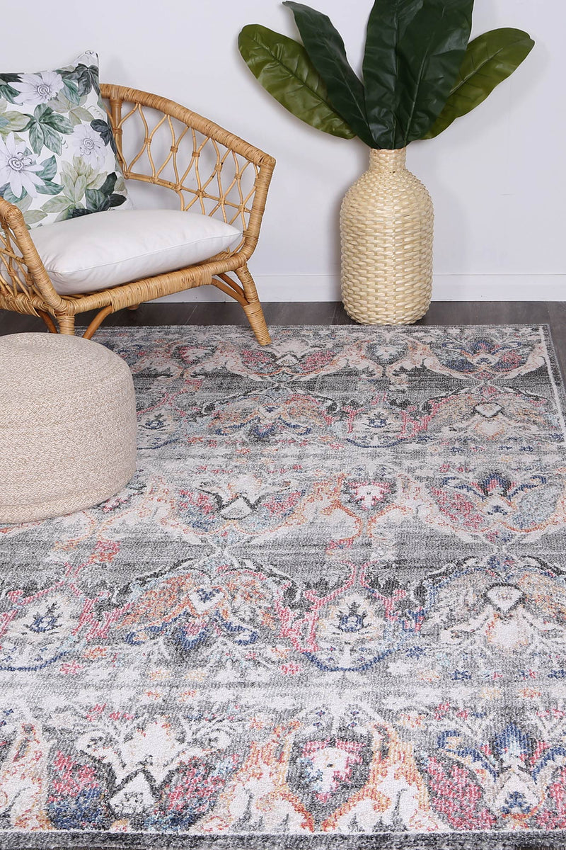 Lyndhurst Transitional Muted Mullti Rug 160x160cm