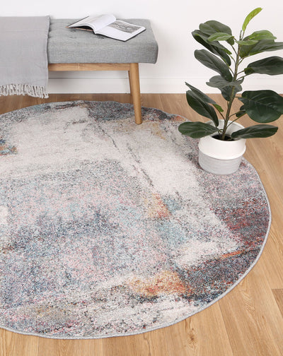 Aveza Abstract Grey Rug 200x290 cm