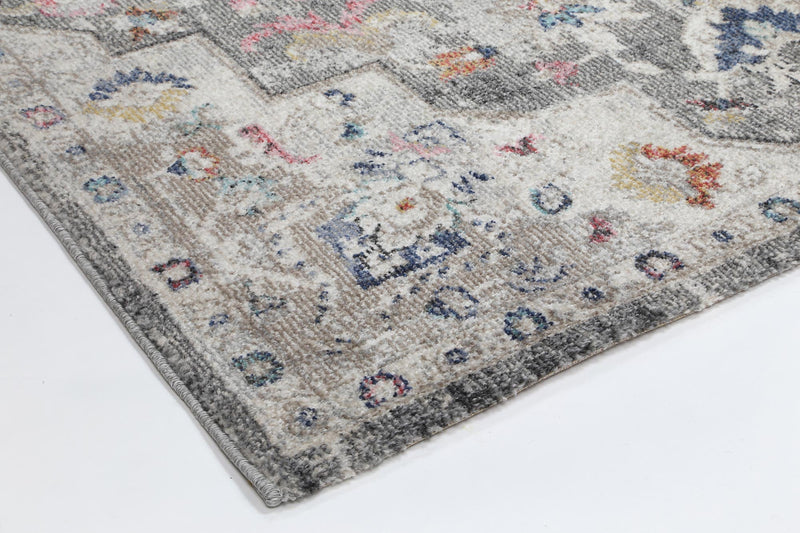 Alexander Transitional Grey Rug 200x290 cm