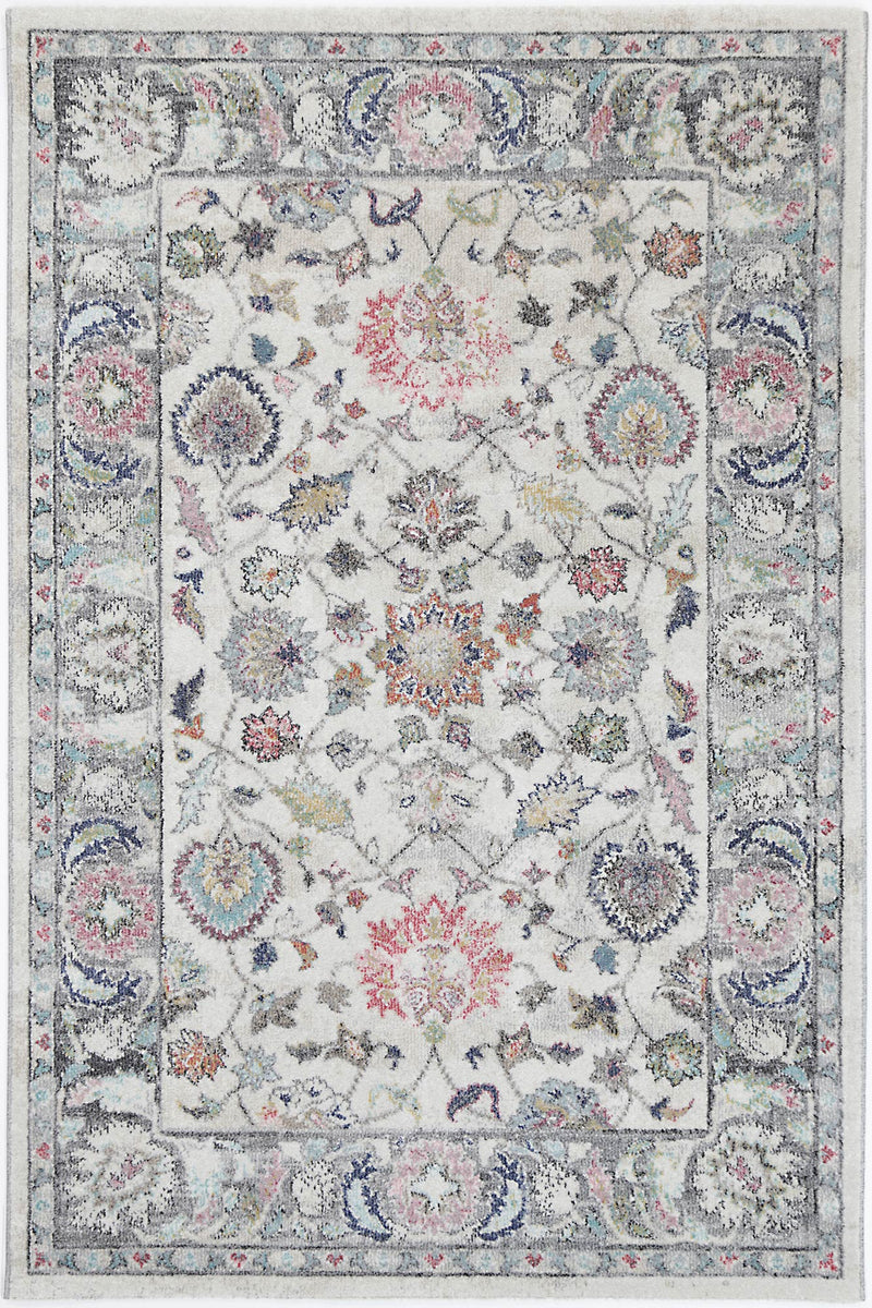 Crystal Transitional Cream Rug 200x200cm