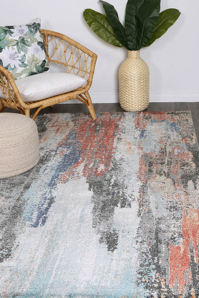 Aveza Abstract Multi Rug 200x200cm