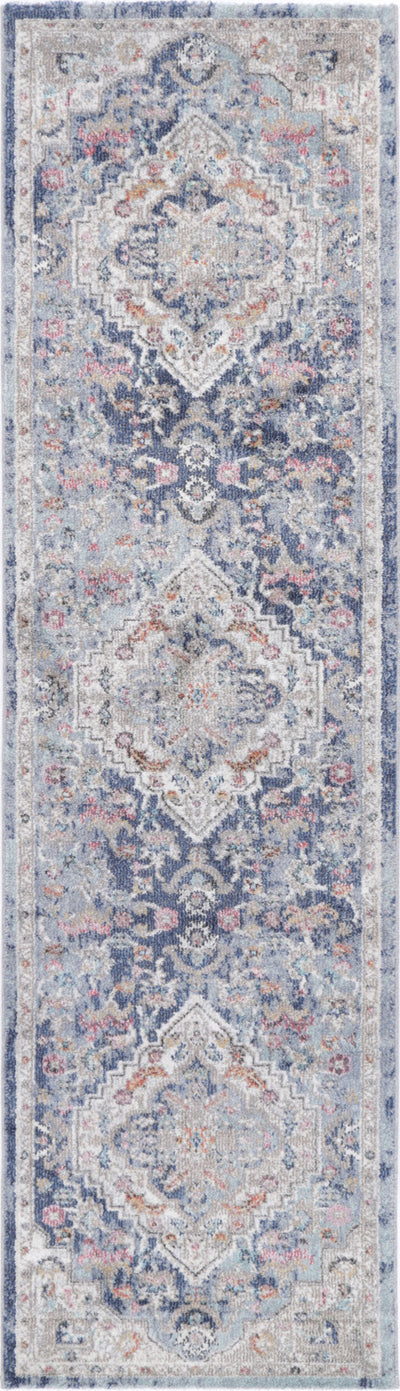 Alexander Transitional Navy Multi Rug 240x330 cm