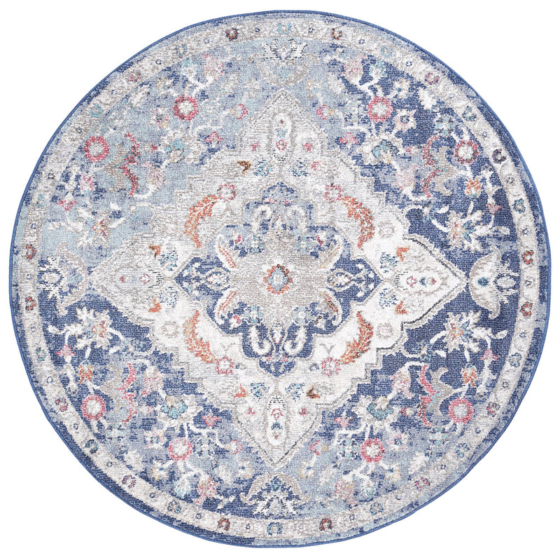 Alexander Transitional Navy Multi Rug 280x380 cm