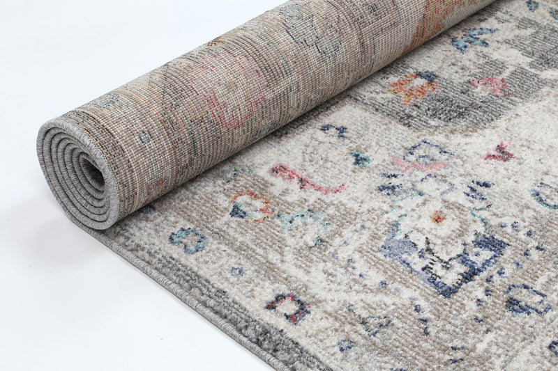 Alexander Transitional Grey Rug 280x380 cm