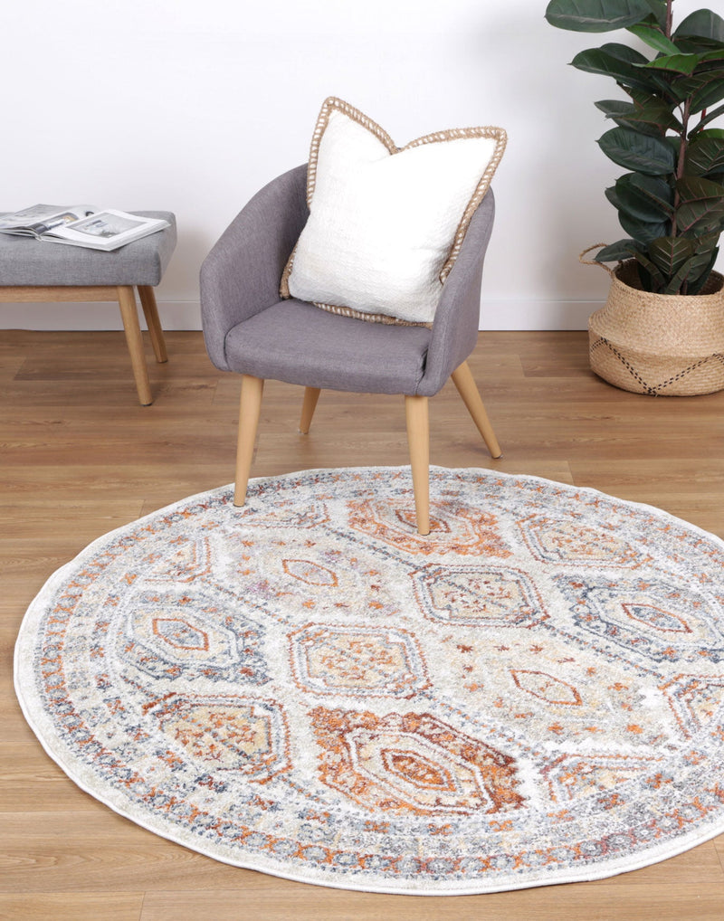 Windsor Classic Multi Round Rug 160x160cm