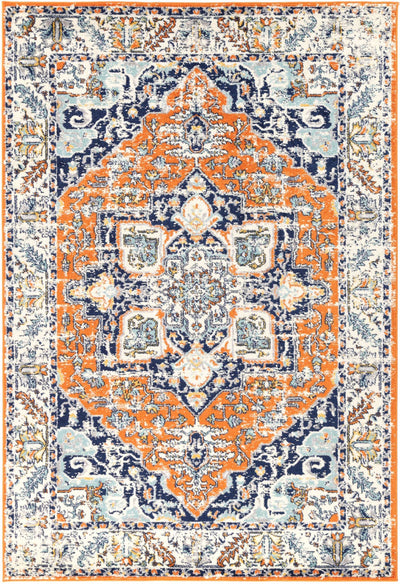 Palermo Caltanissetta Rust Rug 160x230cm