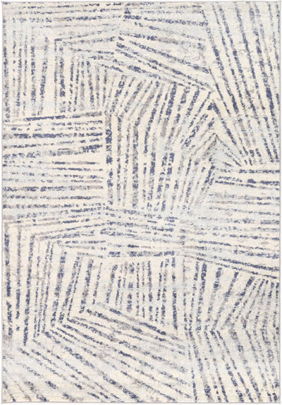 Palermo Vallo Grey Blue Rug 160x230cm