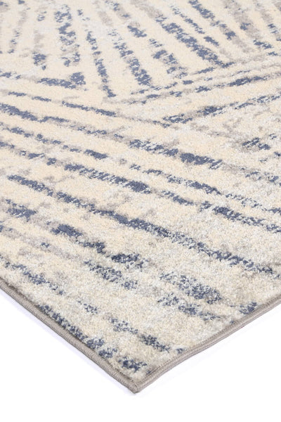 Palermo Vallo Grey Blue Rug 160x230cm