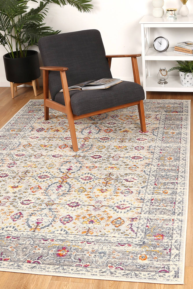 Palermo Nerium Cream Rug 200x290cm