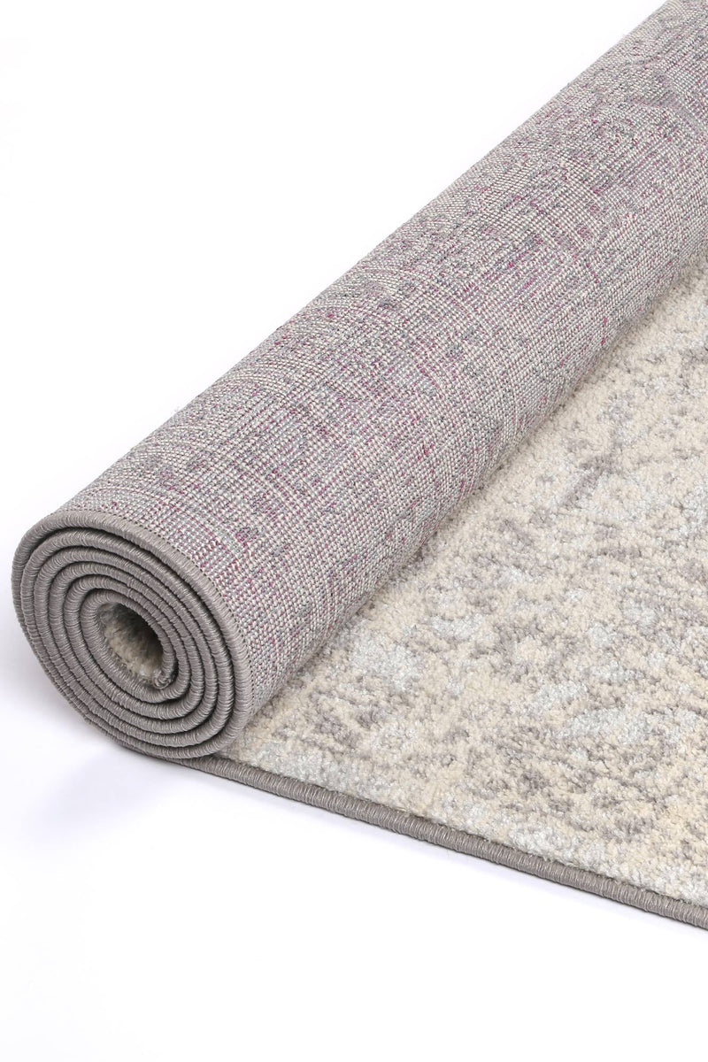 Palermo Enna Grey Rug 200x290cm