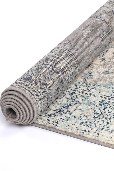 Palermo Simeto Blue Rug 240x330cm