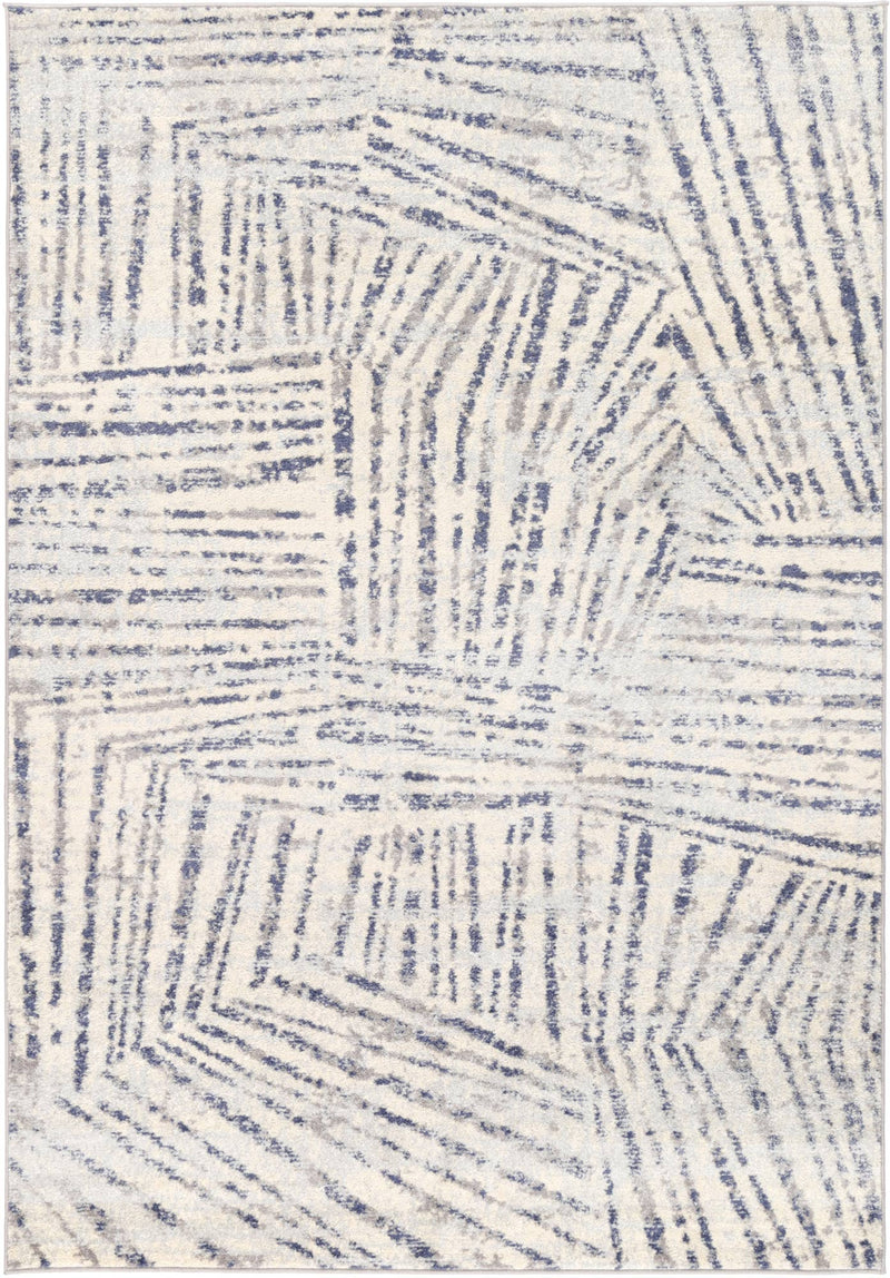 Palermo Vallo Grey Blue Rug 300x400cm