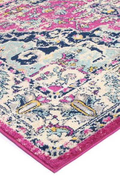 Palermo Turin Pink Rug 80x300cm