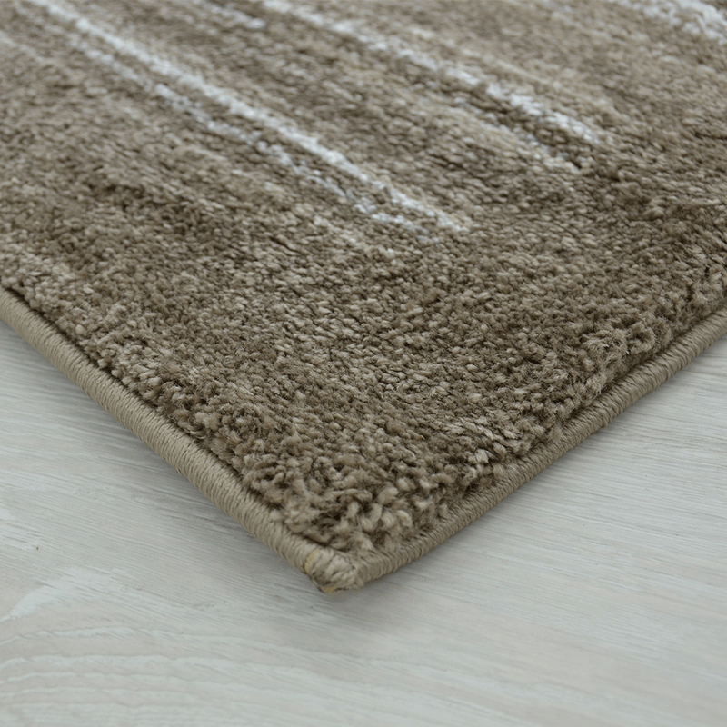 Chelsea Beige Brown Plain Rug 240x330 cm