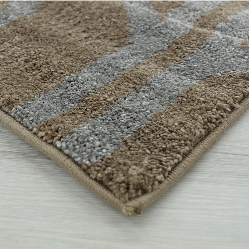 Chelsea Beige Grey Pattern Rug 240x330 cm