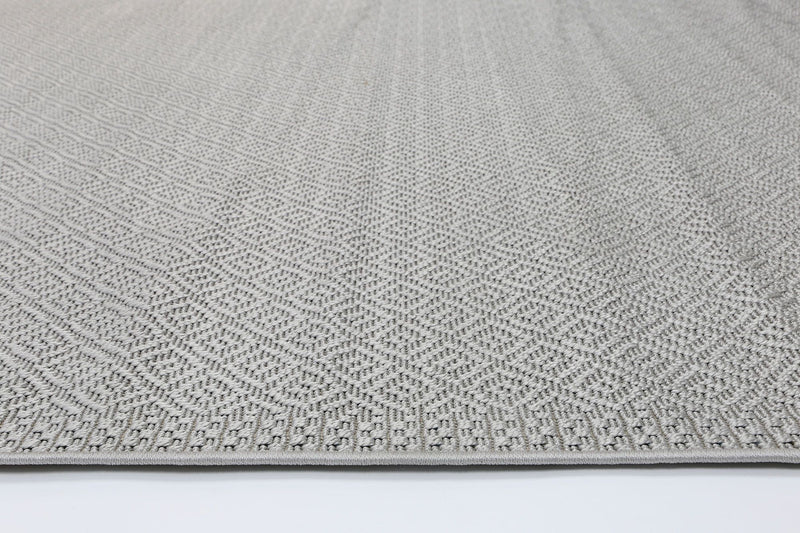 Sydney Silver Diamond Indoor Outdoor Rug 160x230 cm