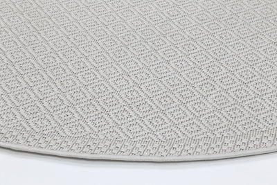 Sydney Silver Diamond Indoor Outdoor Rug 160x230 cm