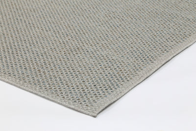 Sydney Silver Blue Indoor Outdoor Rug 160x160 cm Round