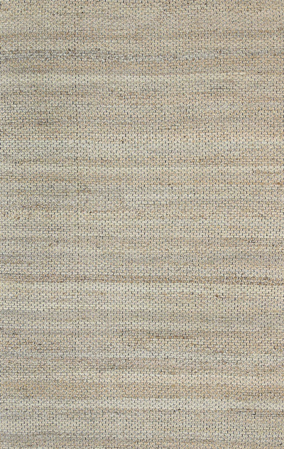 Taj Black Natural Basket Weave Jute Rug 150x220cm