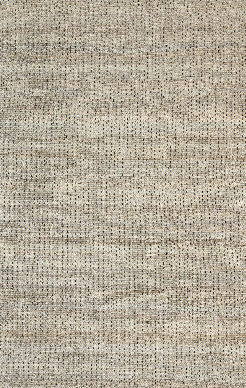 Taj Black Natural Basket Weave Jute Rug 150x220cm